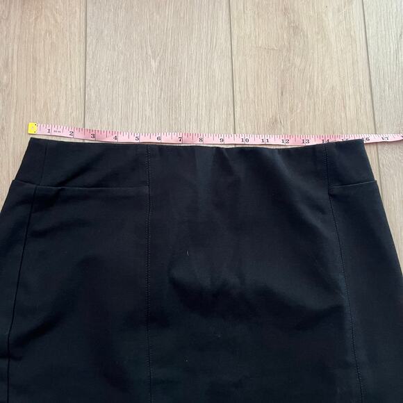 J. Jill Women’s Black Ponte Pencil Skirt Sz Small - Picture 5 of 6